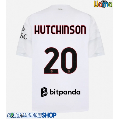 Maglie da calcio AC Milan Omari Hutchinson #20 Seconda Maglia 2026-27 Manica Corta